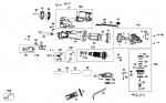 Dewalt DWE4247-XJ 125mm Angle Grinder Spare Parts Type 1